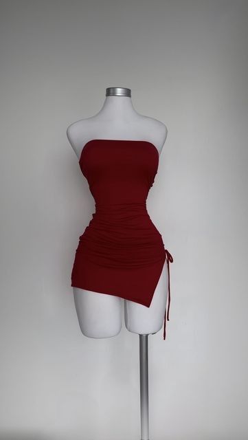 Burgundy Short Prom Dresses Short Birthday Outfits      fg7087