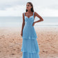 Charming Blue Prom Dress Long Evening Dress    fg3116