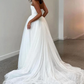 Elegant Boho Tulle Wedding Dress with Strapless Bodice       fg6393