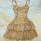 Cute a line Short Champagne Lace Homecoming Dresses Cocktail Dress     fg6953