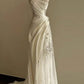 A Line White Birthday Party Dress Lace Wedding Dress      fg7279