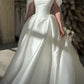 Vintage wedding dress Off the shoulders for women Satin lace-up bridal dress Custom made     fg6129