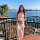 Elegant Pink Evening Dresses Prom Formal Dress for Women    fg5644