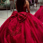 Princess Quinceanera Dresses with Big Bow Sweet 15 16 Ball Gown       fg5249