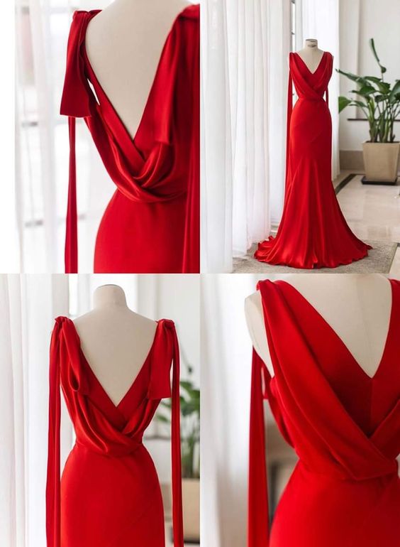 Elegant Red Evening Dresses Party Prom Dress      fg4160