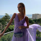 Lilac Long Prom Dresses Party Evening Gowns     fg3083