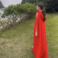 Red Long Prom Dress Fashion Formal Dress   fg4085