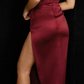 Fashion Women Burgundy Prom Dress         fg435