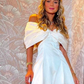 White Homecoming Dress Short Party Dress   fg4270