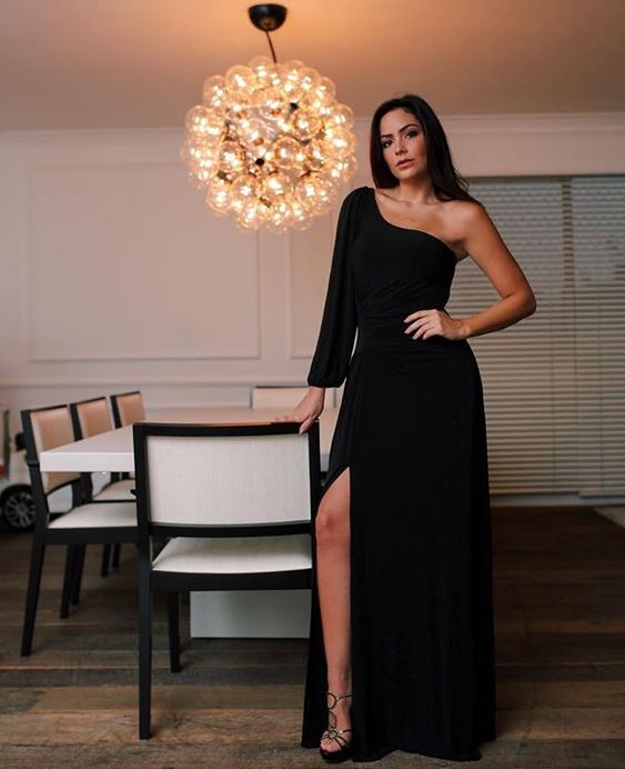 Stunning prom dresses, Classy prom dresses, Black Prom dress       fg2992