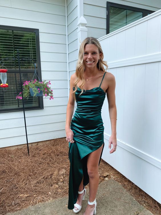 Green Prom Dresses Long Sexy Prom Dress   fg2793