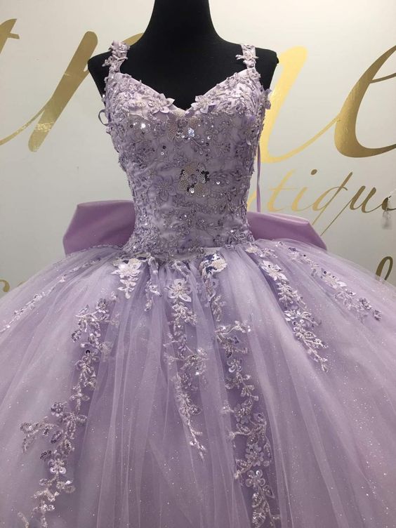 Purple Princess Ball Gown Quinceańera Dress Sweet 16 Dress   fg1011