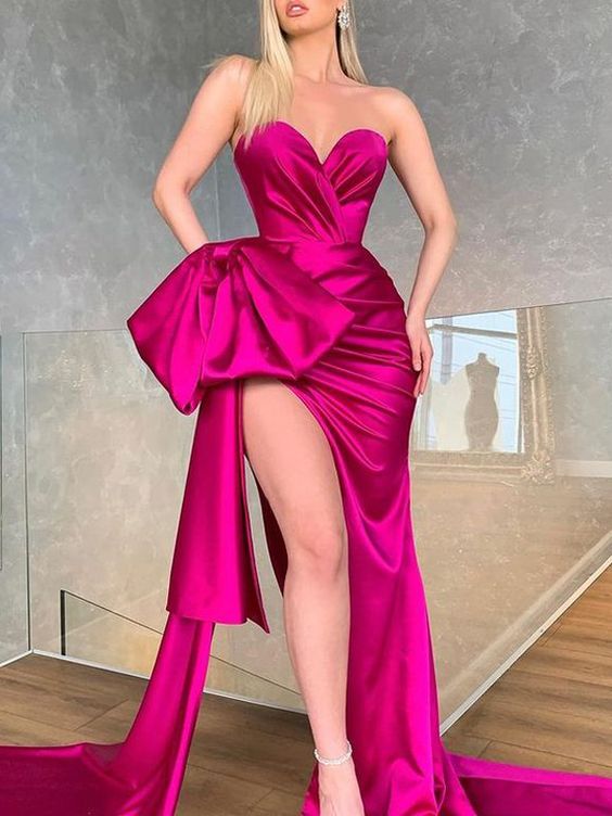 Elegant Off-The-Shoulder Prom Gown    fg388