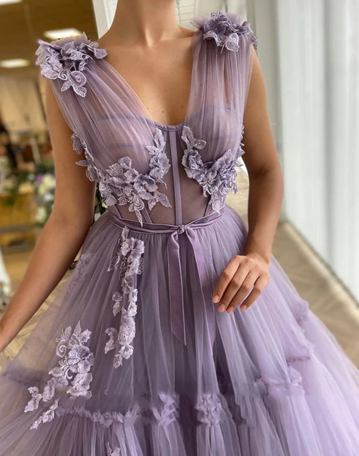 Sexy Prom Dress,Elegant Prom Dress,A-Line Prom Dress,Long Purple Prom Dress      fg517