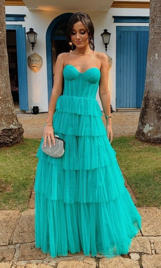 Long Prom Dresses, Popular Newest Evening Dresses, Wedding Guest Dresses    fg793