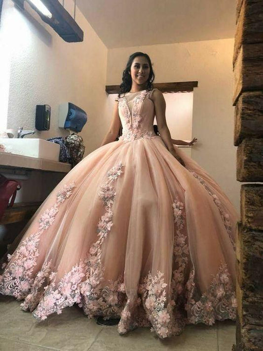 Pink Prom Dress ball Prom Dresses, Graduation Party Dresses, Prom Dresses For Teens      fg919